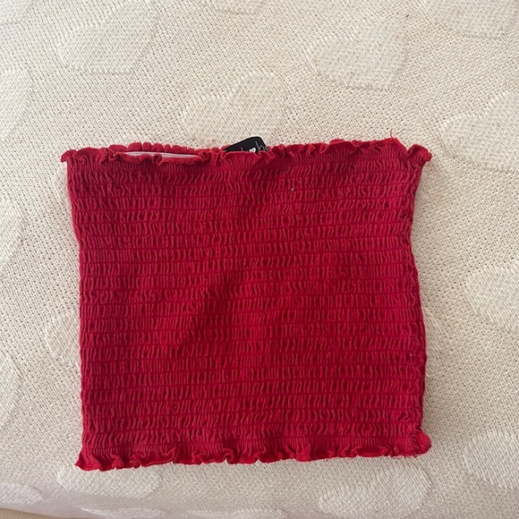 red tube top - Picture 1 of 2